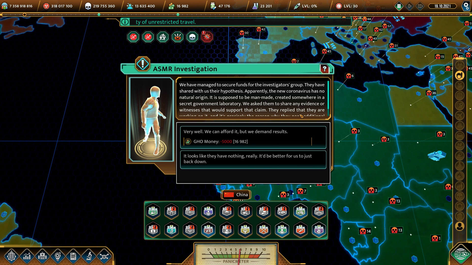 Screenshot for Covid: The Outbreak