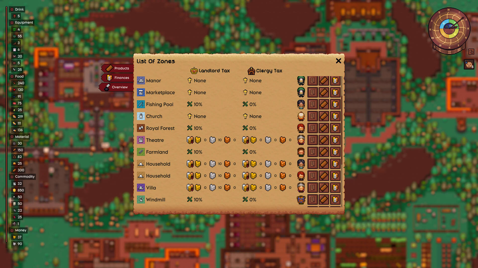 Screenshot for Lords & Villeins