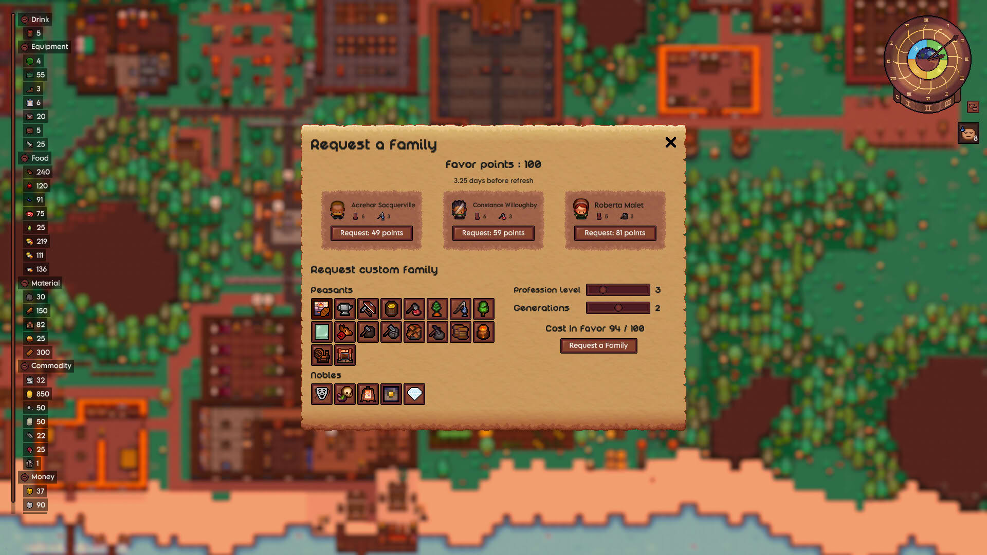 Screenshot for Lords & Villeins