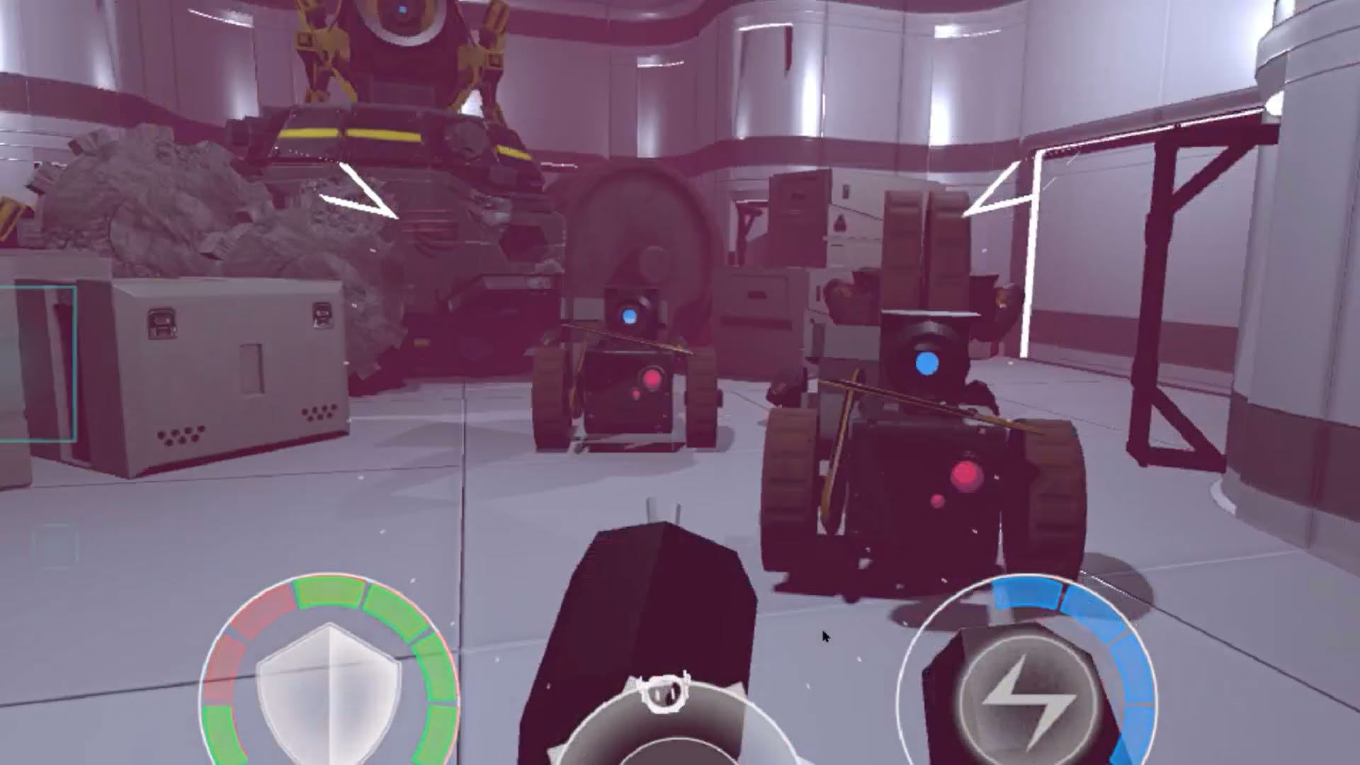 Screenshot for Break Robots VR