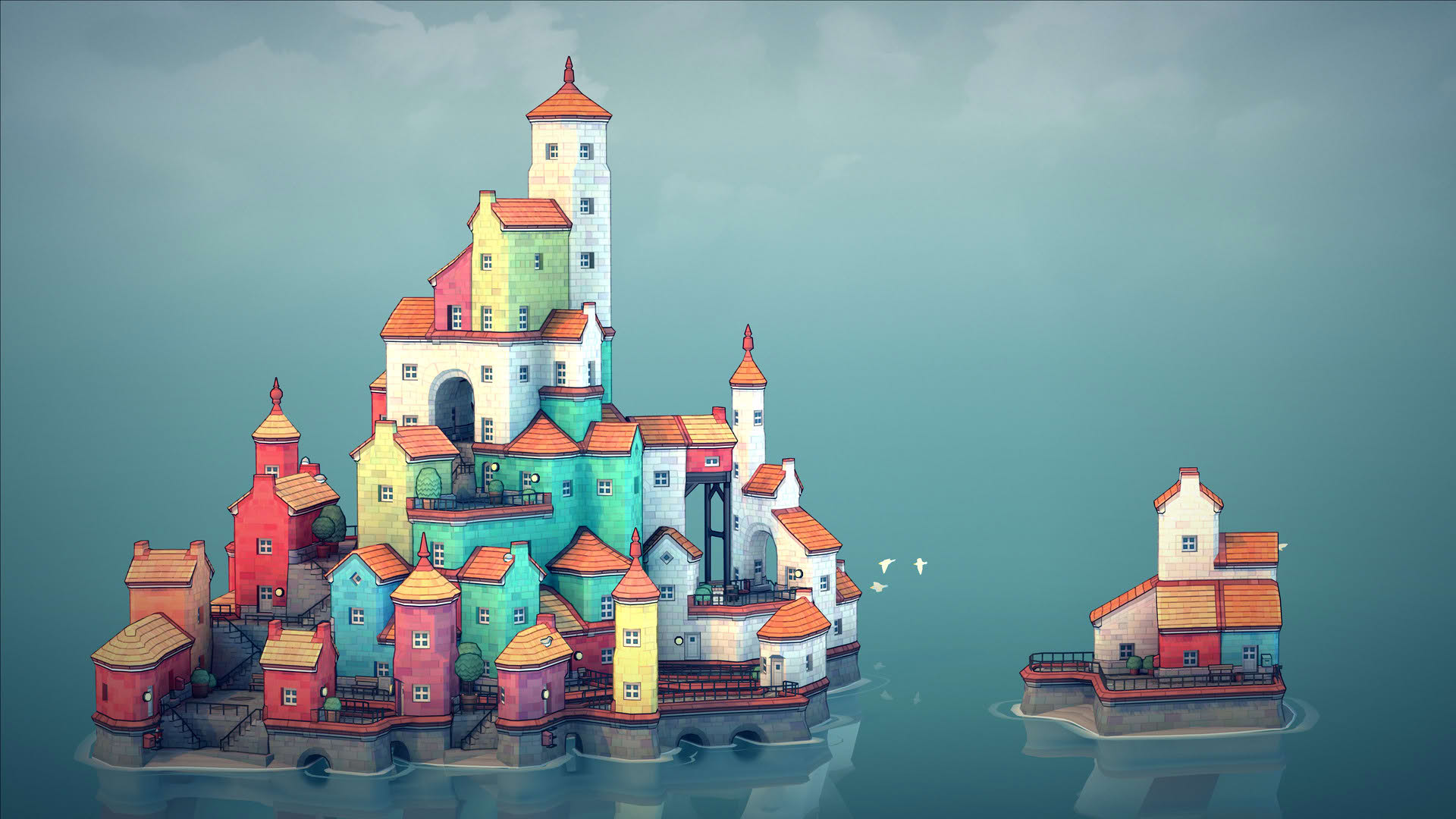 Screenshot for Townscaper