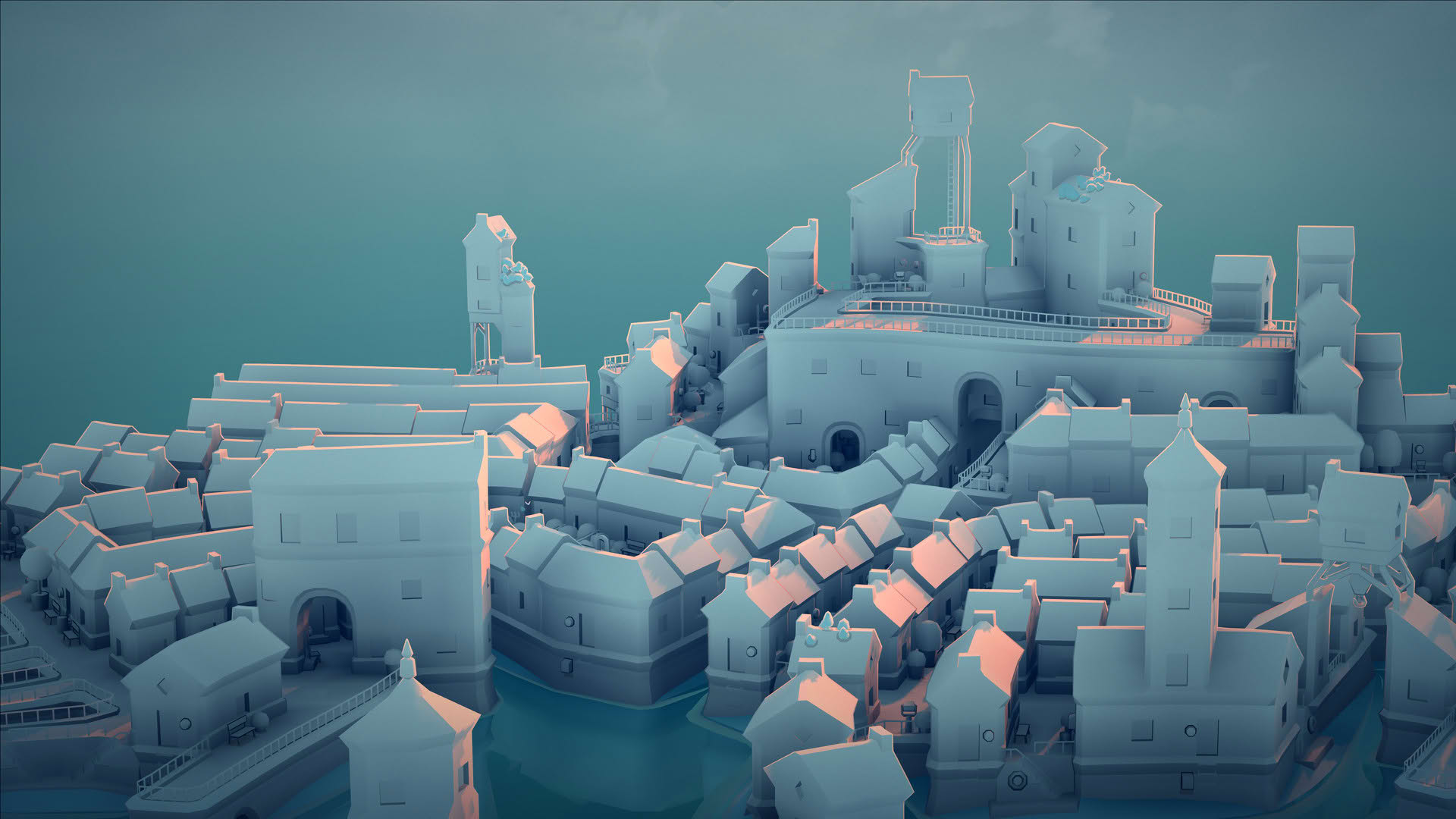 Screenshot for Townscaper