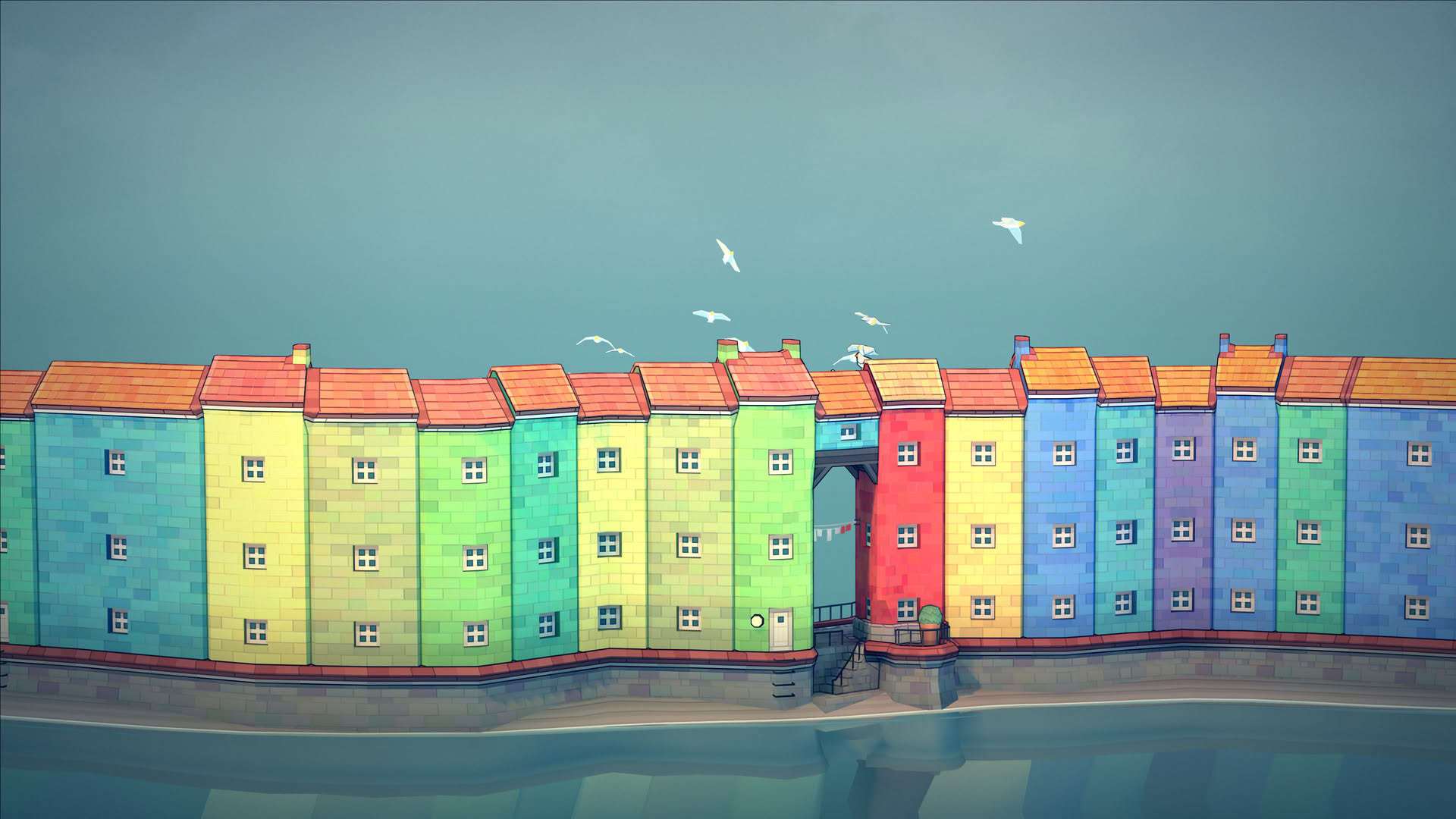 Screenshot for Townscaper