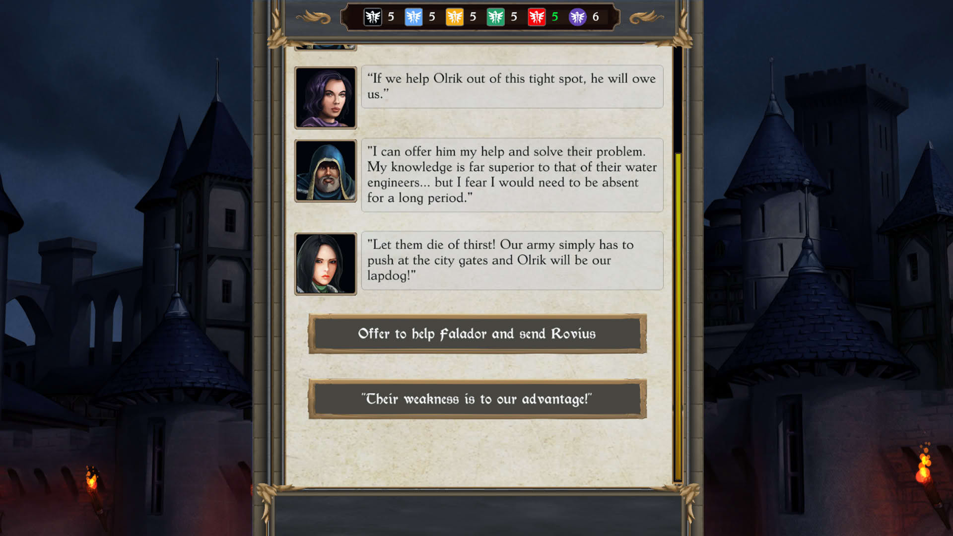 Screenshot for Silmaris: Dice Kingdom