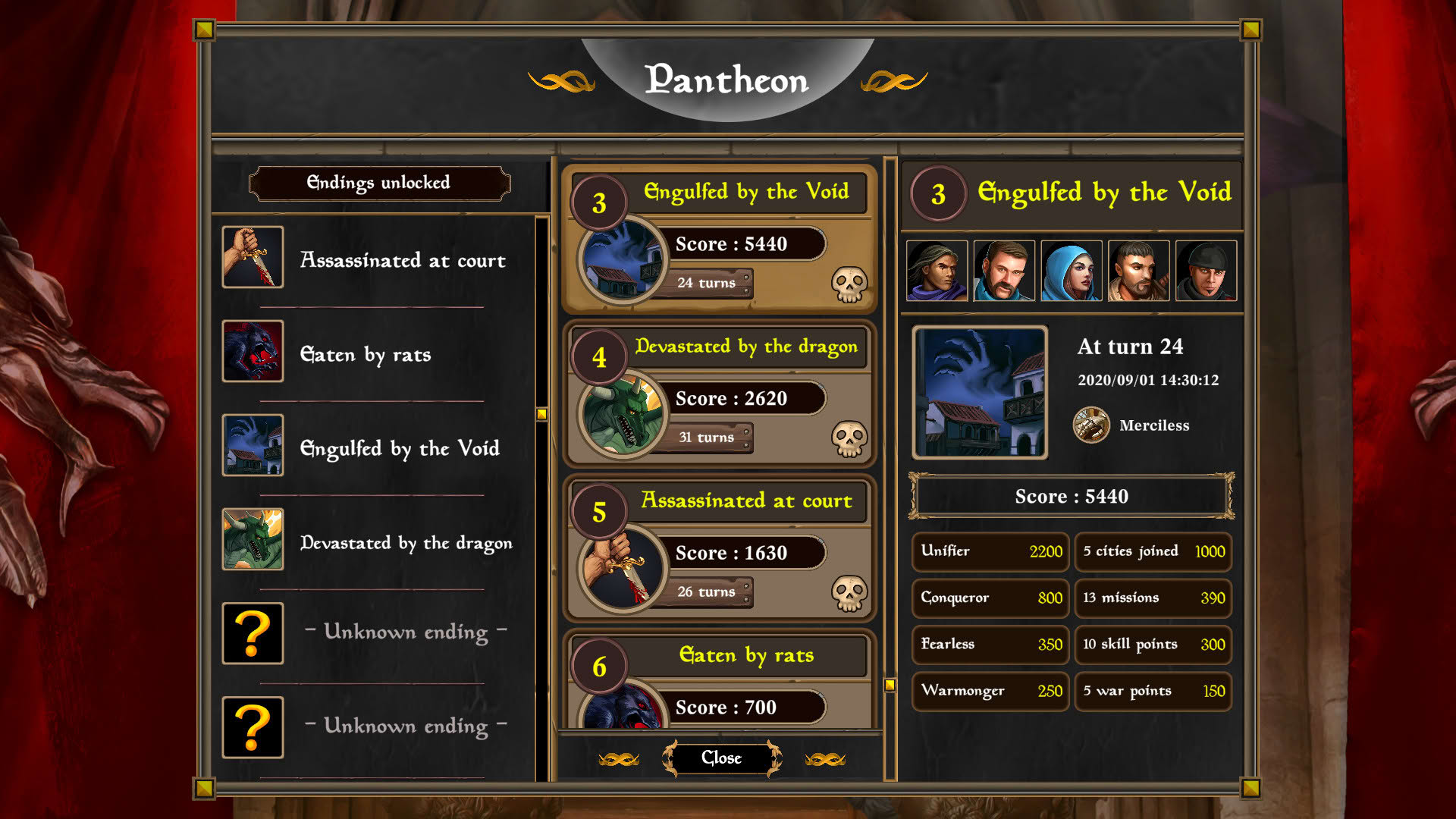 Screenshot for Silmaris: Dice Kingdom