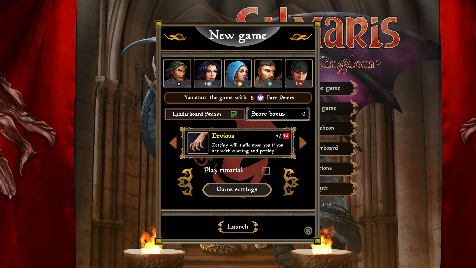 Screenshot for Silmaris: Dice Kingdom
