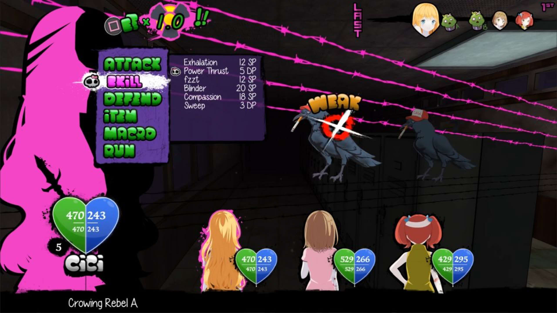 Screenshot for Undead Darlings: No Cure for Love