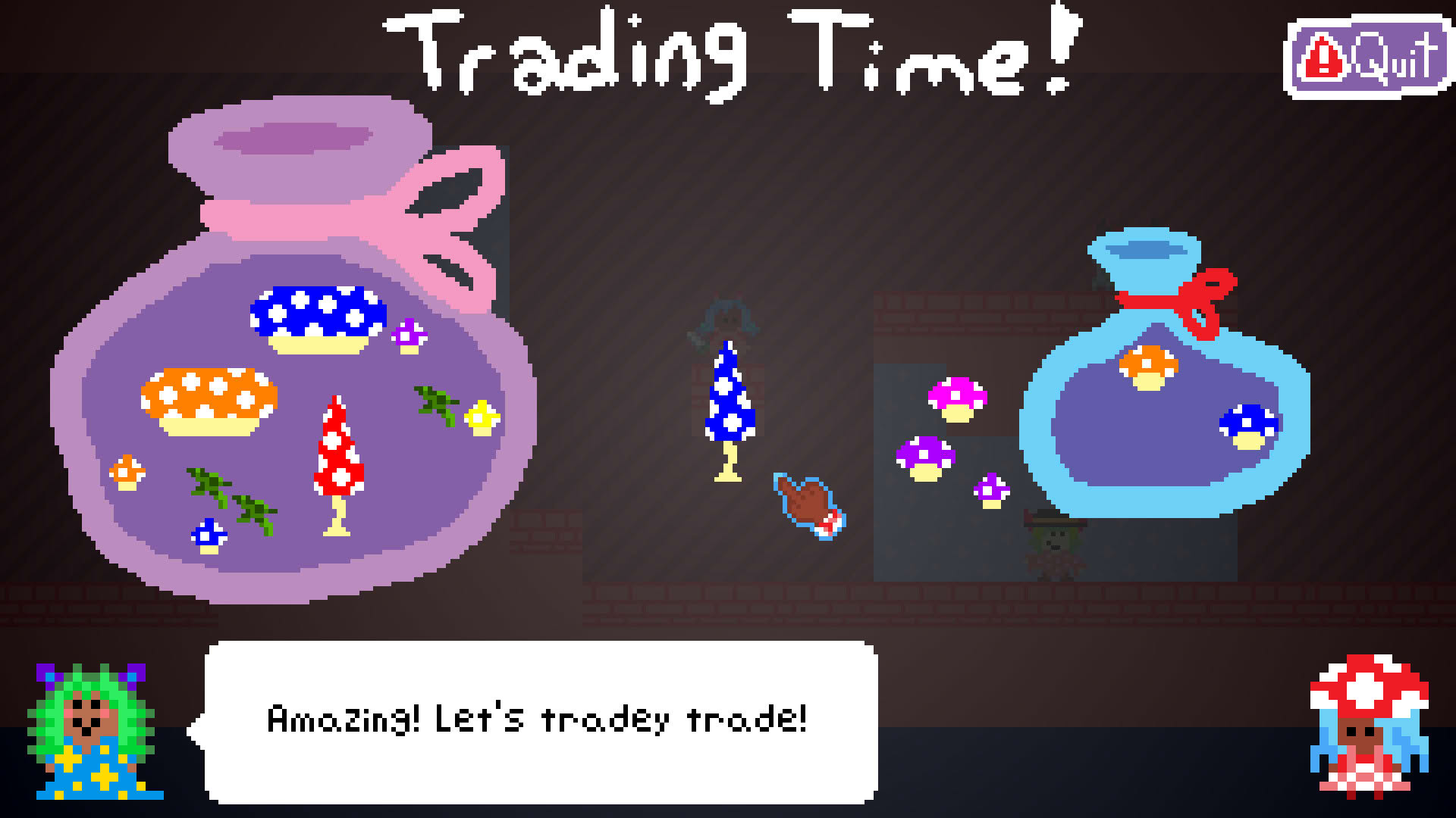 Screenshot for Clockwork Calamity in Mushroom World: What would you do if the time stopped ticking?