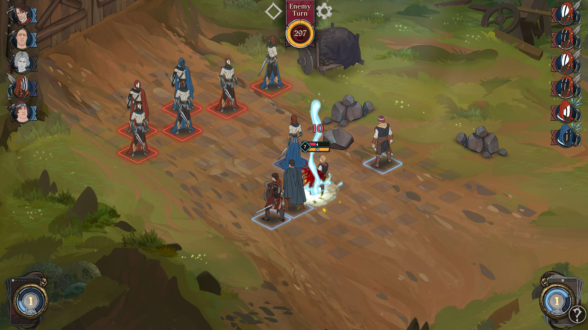 Screenshot for Ash of Gods: Arena