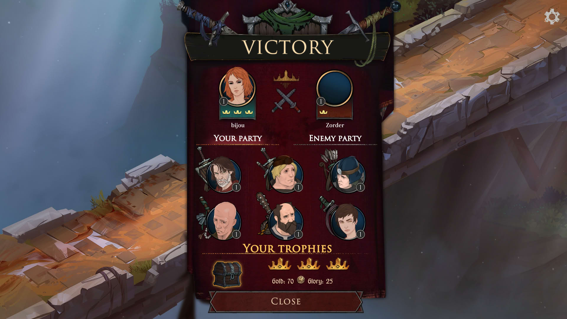 Screenshot for Ash of Gods: Arena