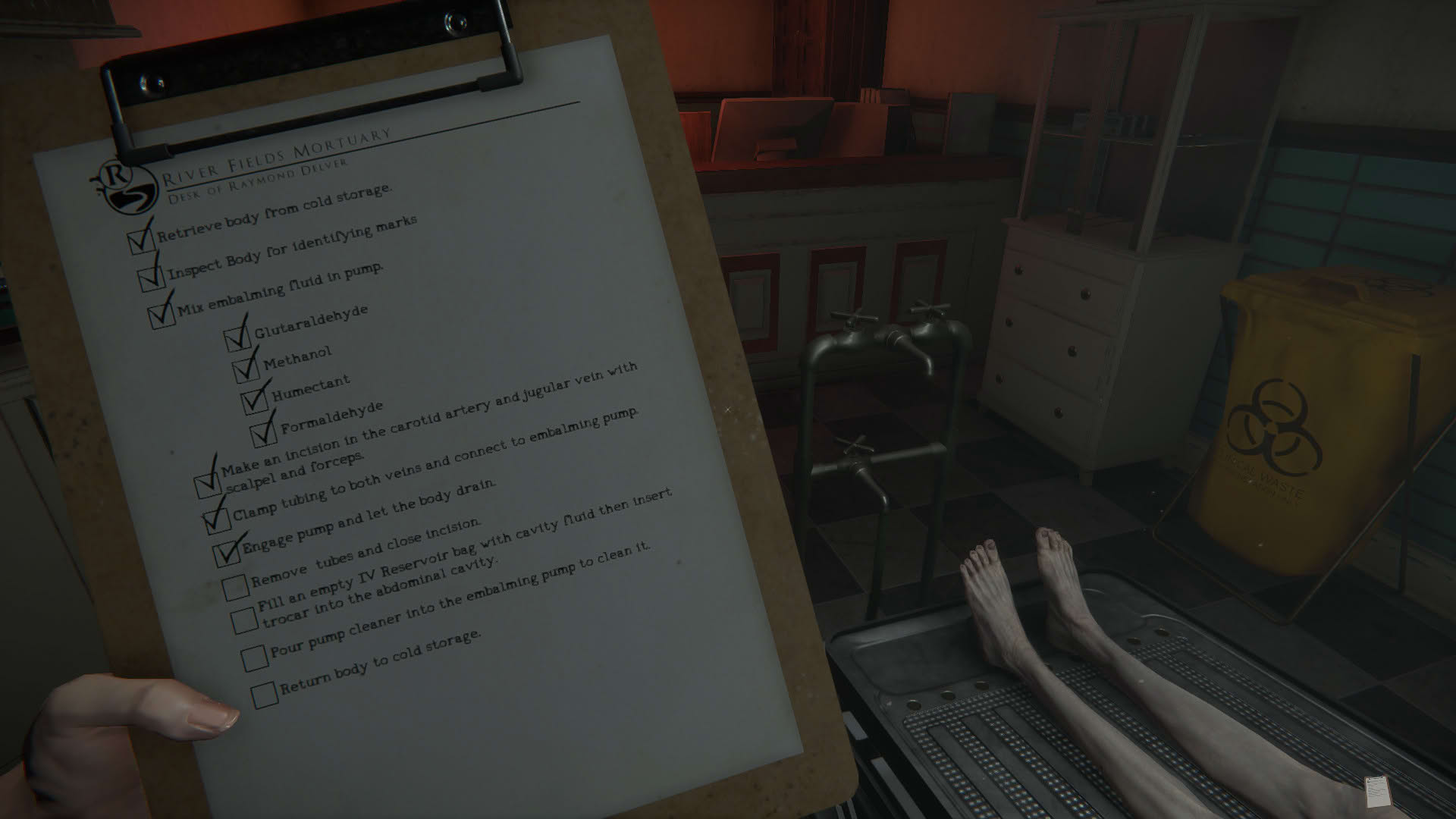 Screenshot for The Mortuary Assistant