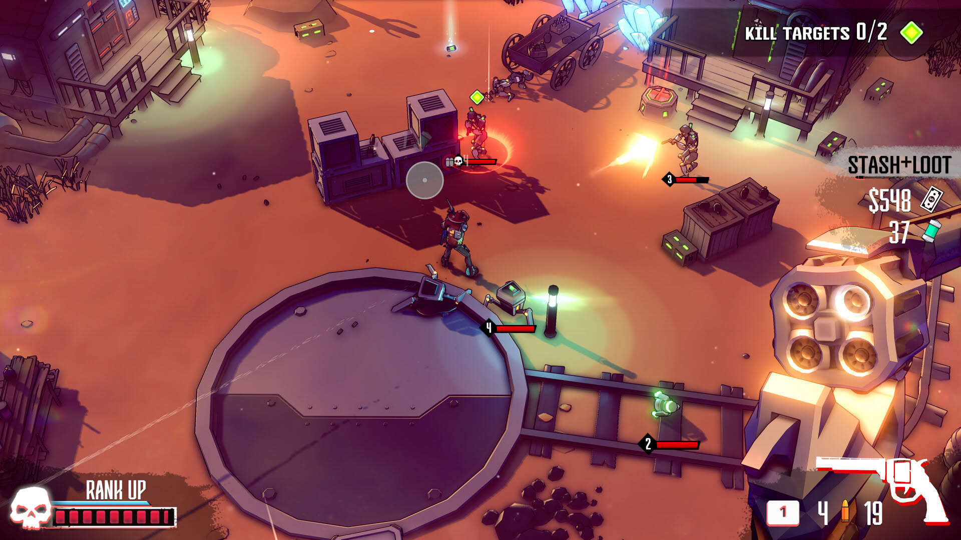 Screenshot for Dust & Neon