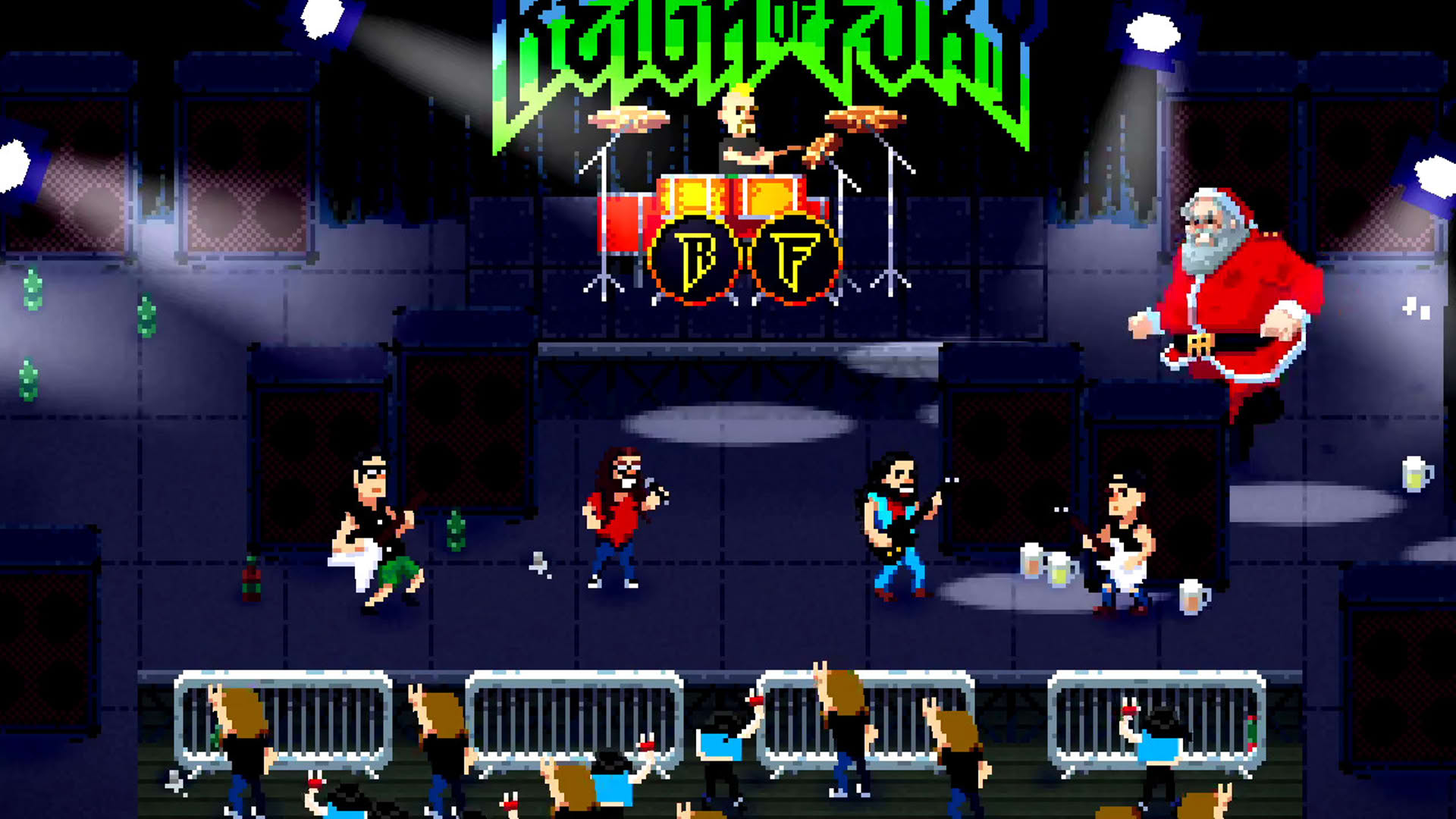 Screenshot for Headbängers in Holiday Hell