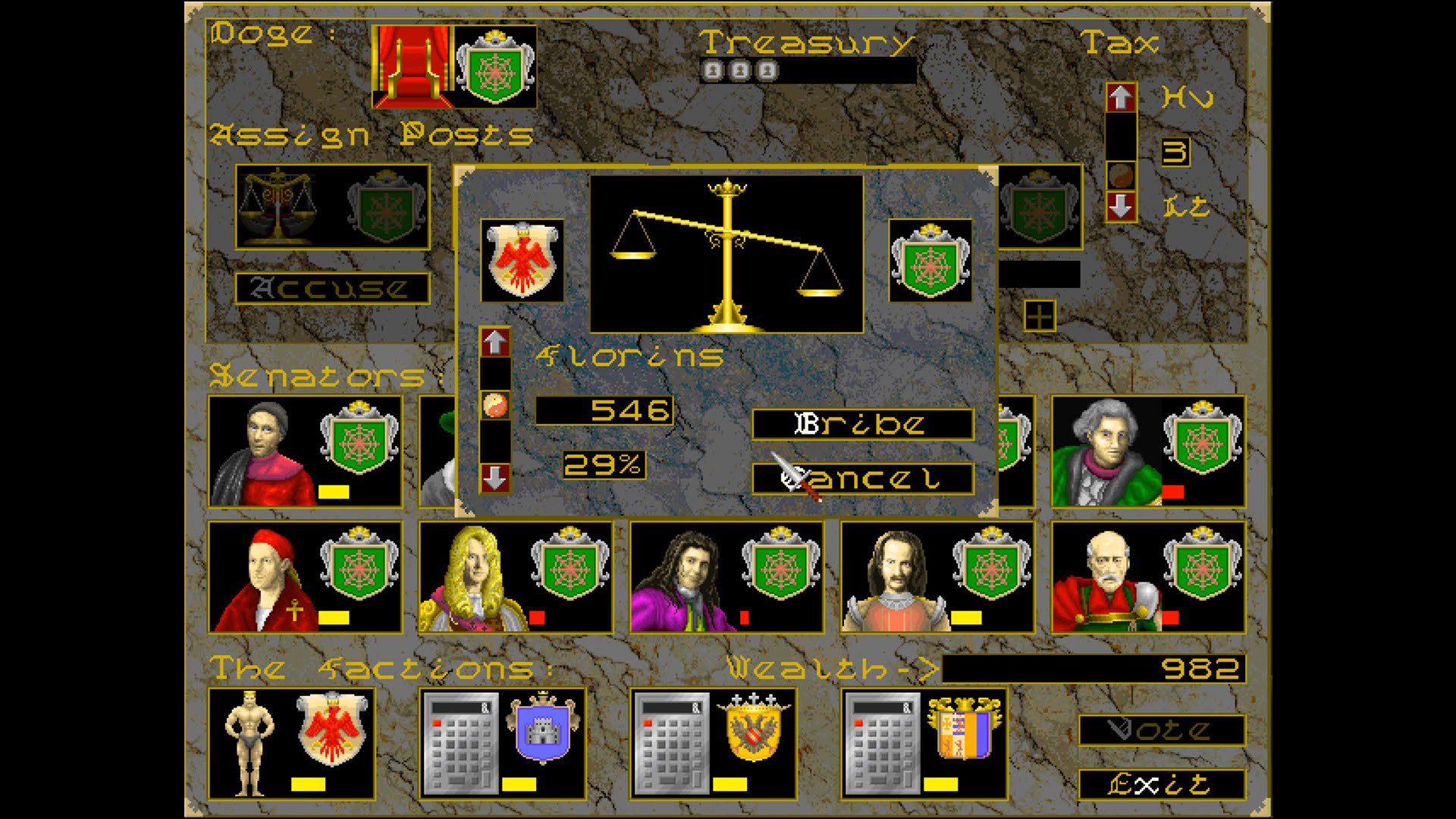 Screenshot for Machiavelli the Prince