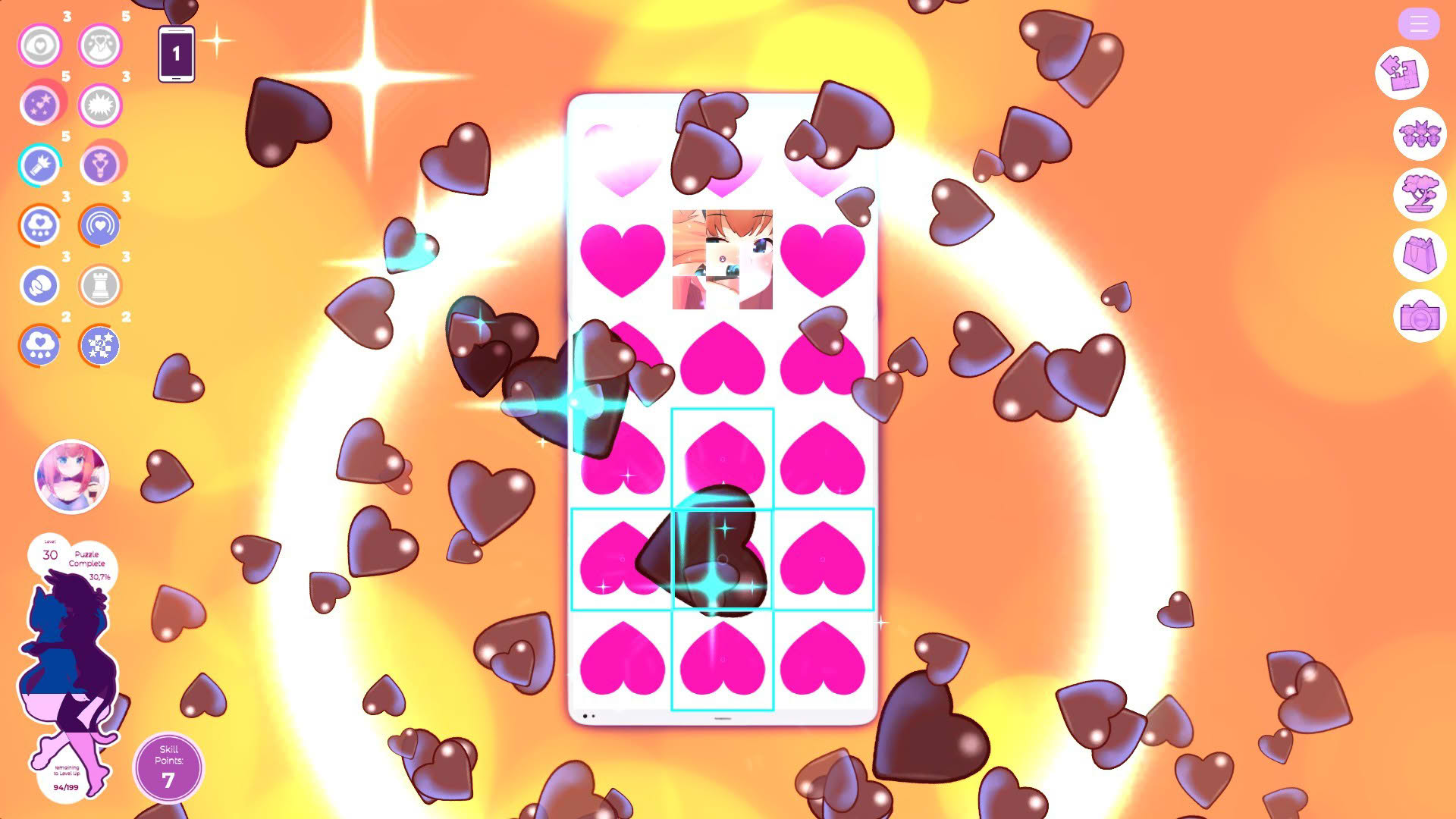 Screenshot for Mosaique Neko Waifus 2