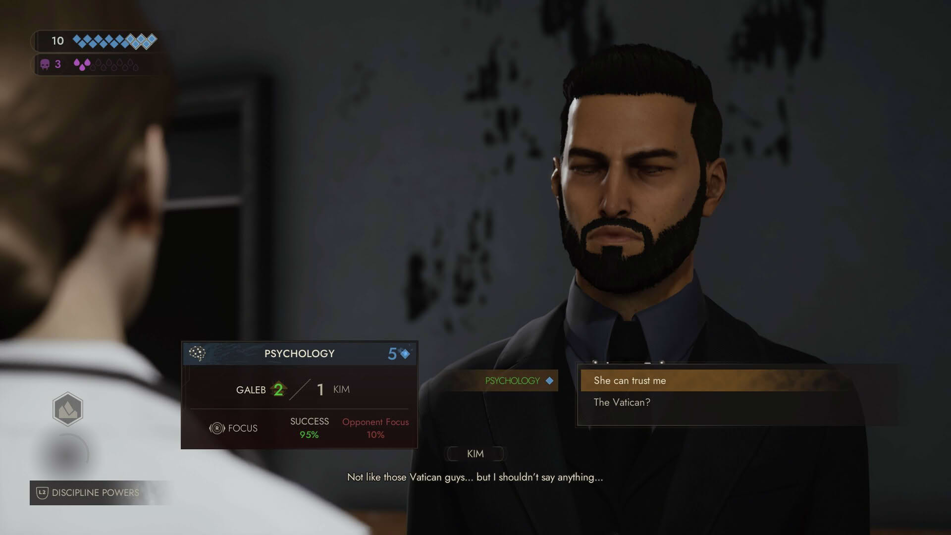 Screenshot for Vampire: The Masquerade - Swansong