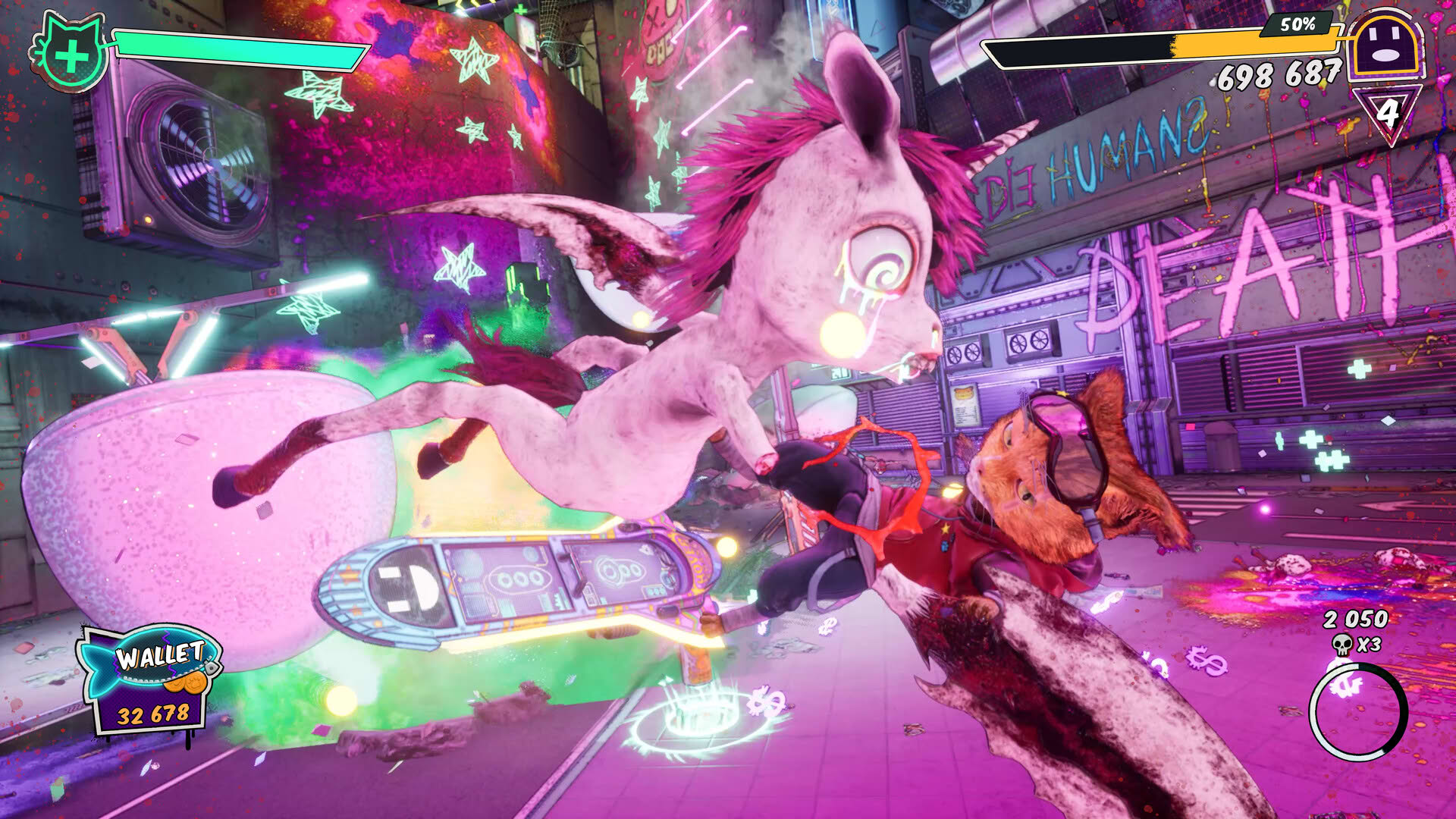 Screenshot for Gori: Cuddly Carnage