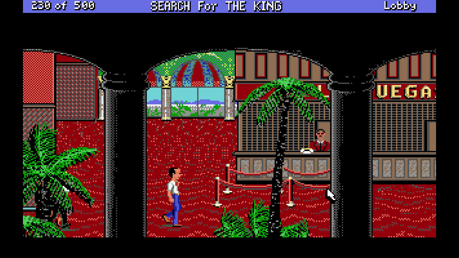 Screenshot for Les Manley in: Search for the King