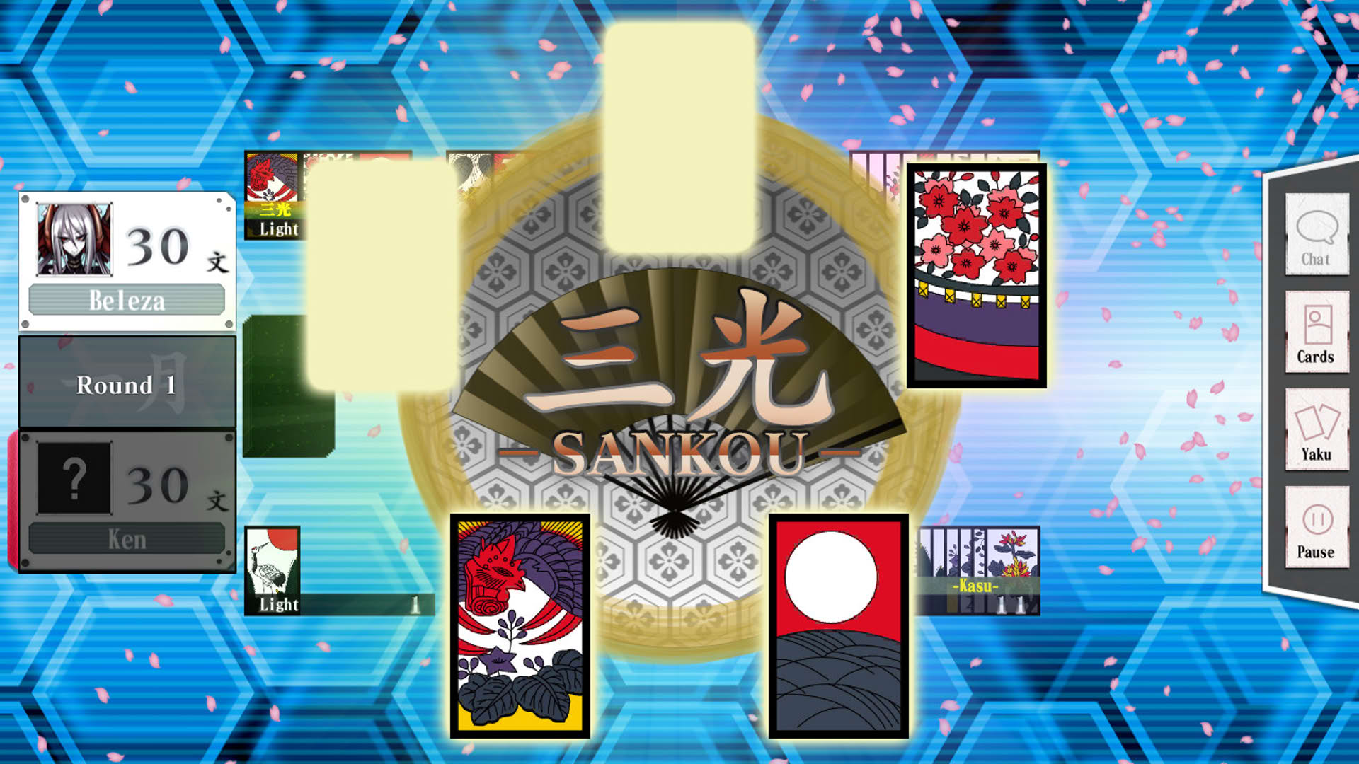Screenshot for Bishoujo Battle Hanafuda Koi-Koi