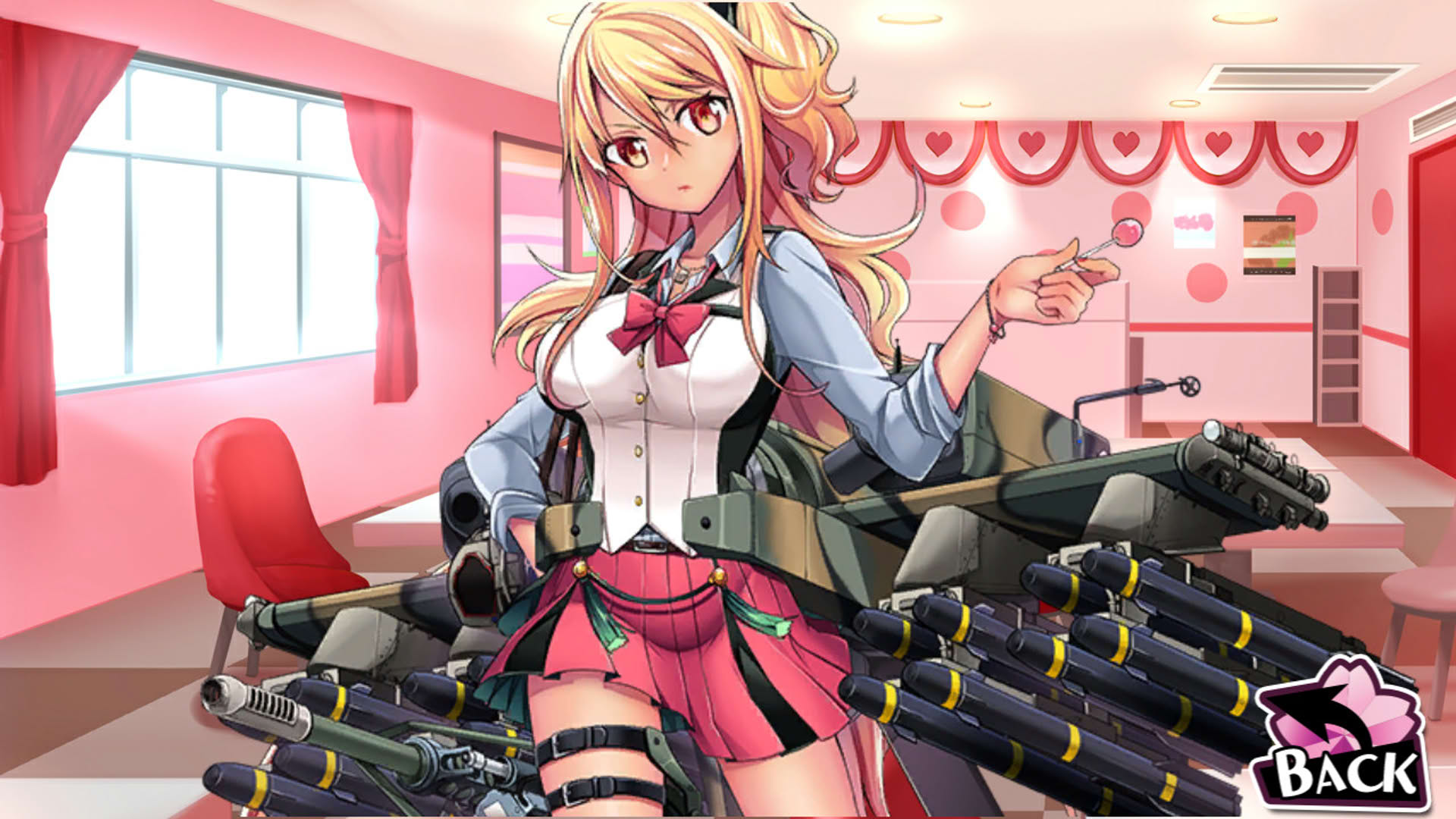Screenshot for Bishoujo Battle Mahjong Solitaire