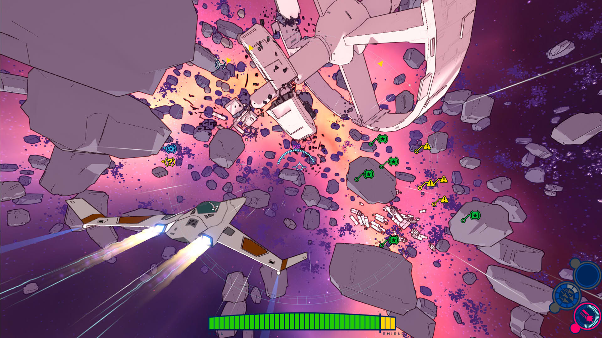 Screenshot for Whisker Squadron