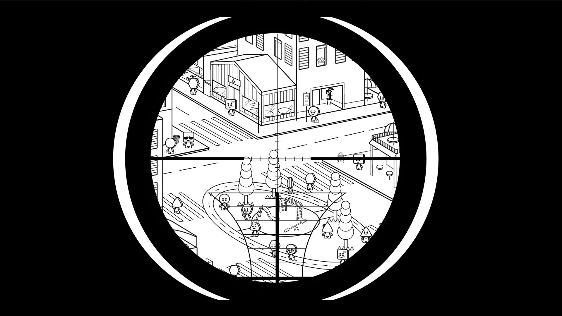 Screenshot for Geometric Sniper