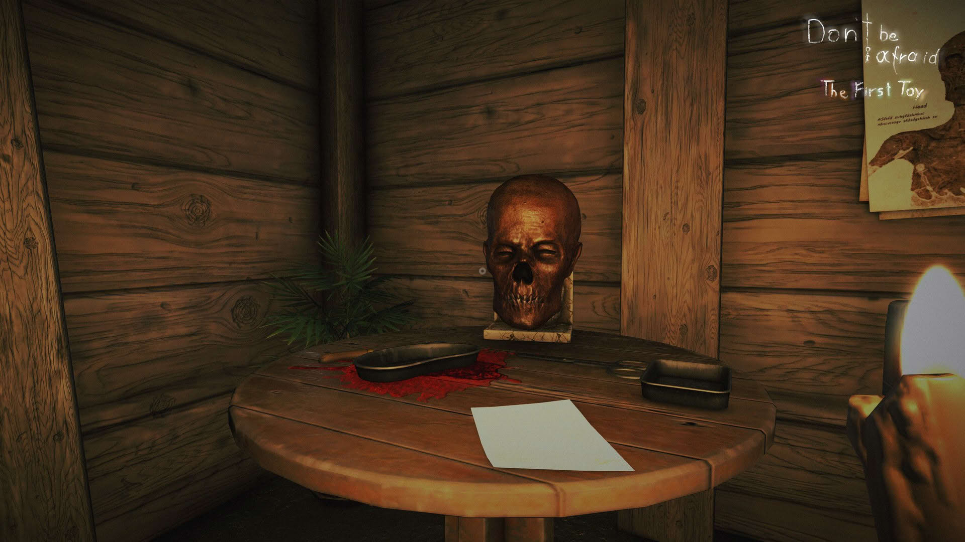 Screenshot for Don't Be Afraid: The First Toy