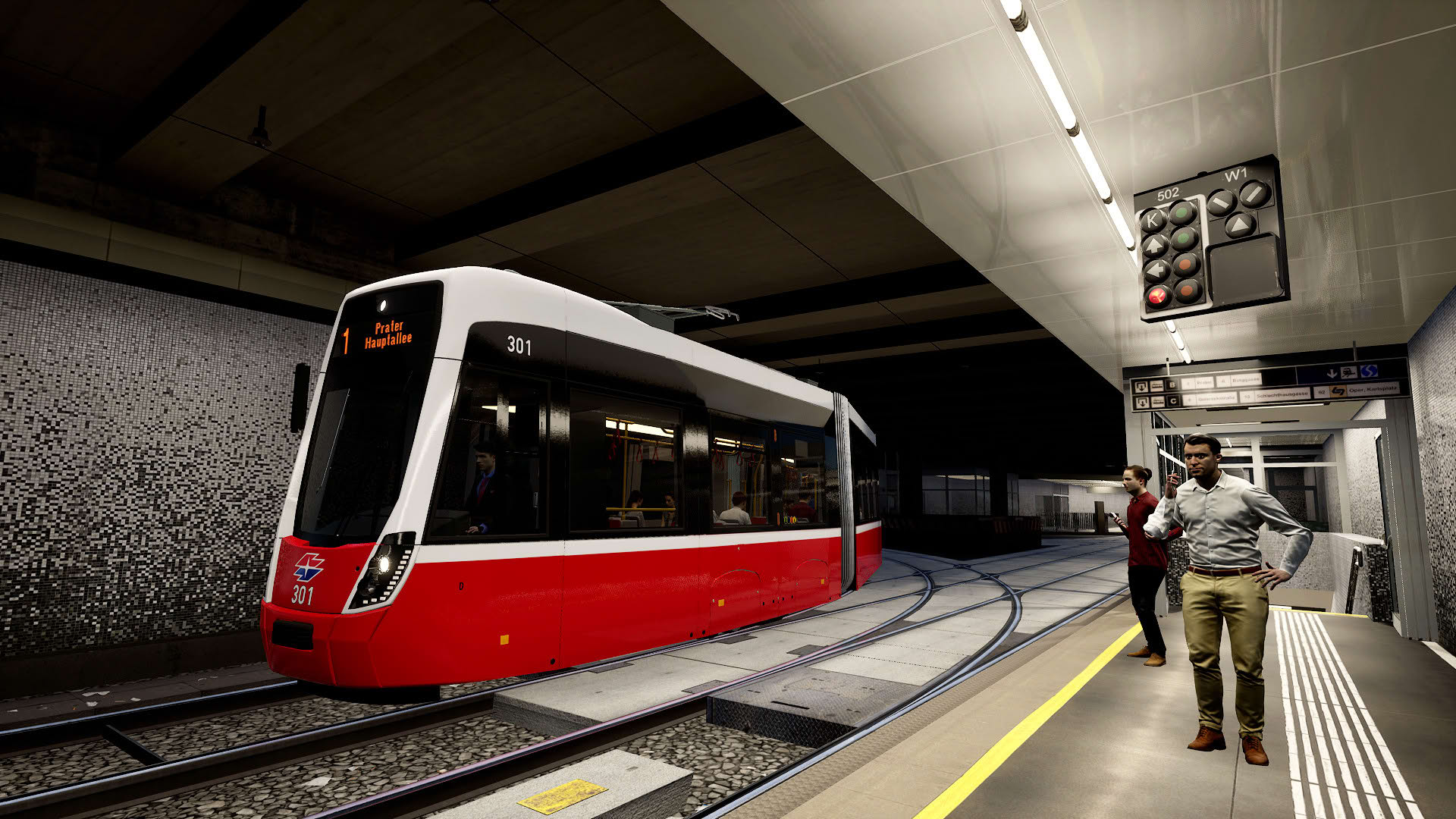 Screenshot for TramSim Vienna