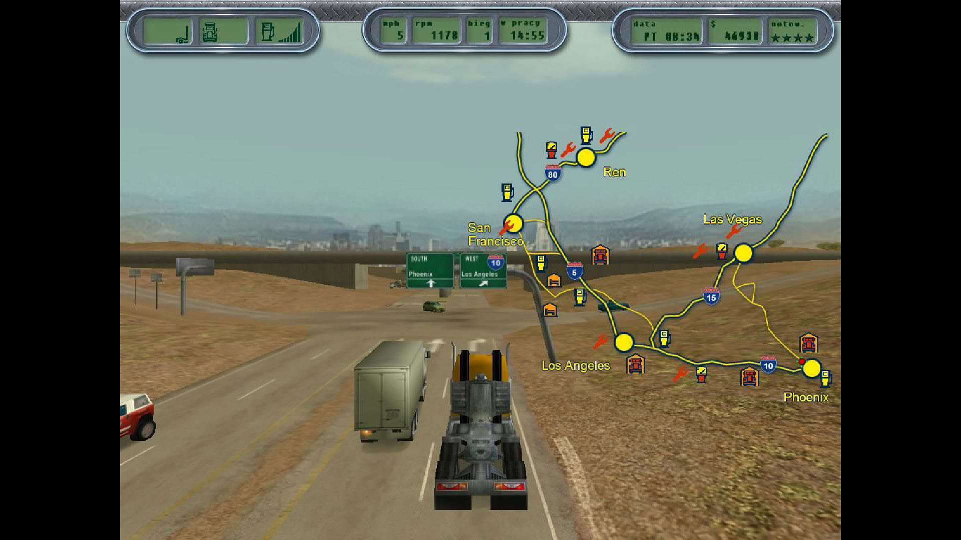 Screenshot for Hard Truck: 18 Wheels of Steel
