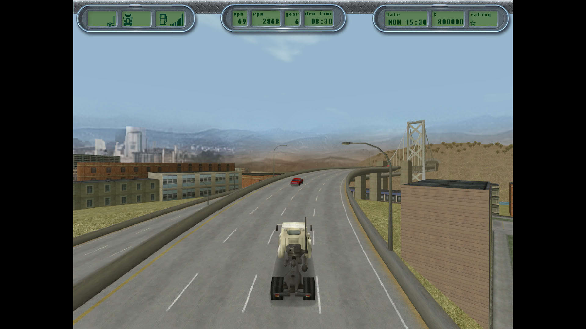 Screenshot for Hard Truck: 18 Wheels of Steel