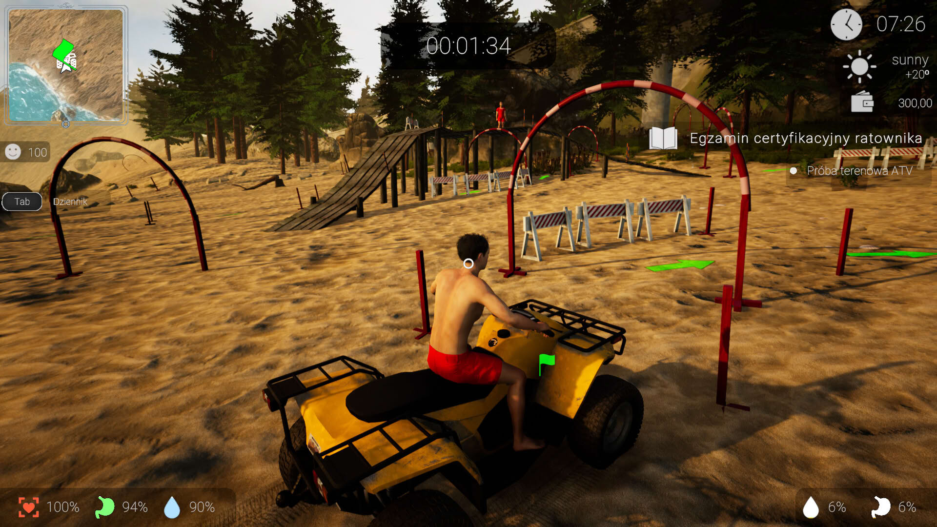 Screenshot for Lifeguard Simulator