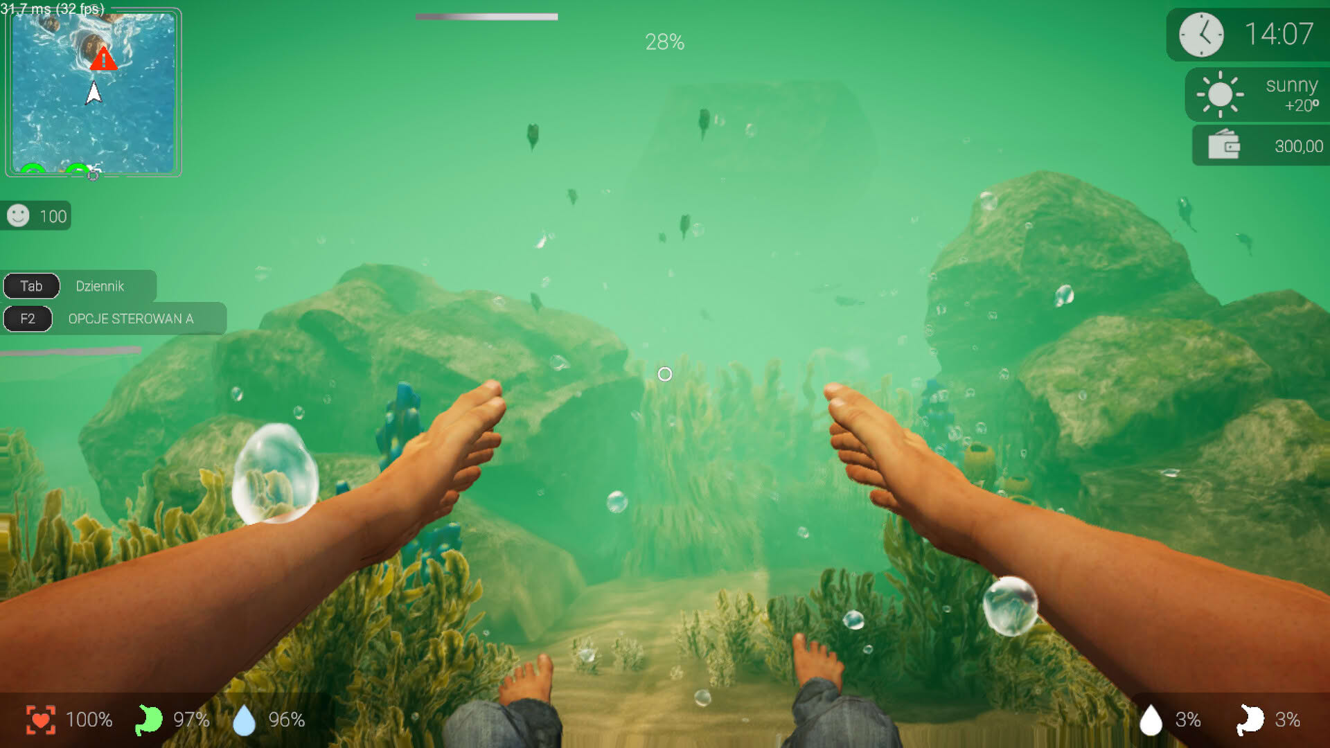 Screenshot for Lifeguard Simulator
