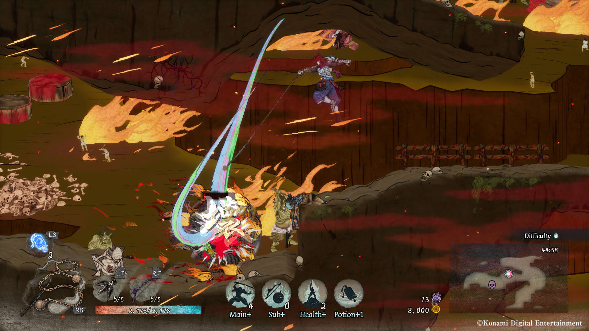 Screenshot for GetsuFumaDen: Undying Moon