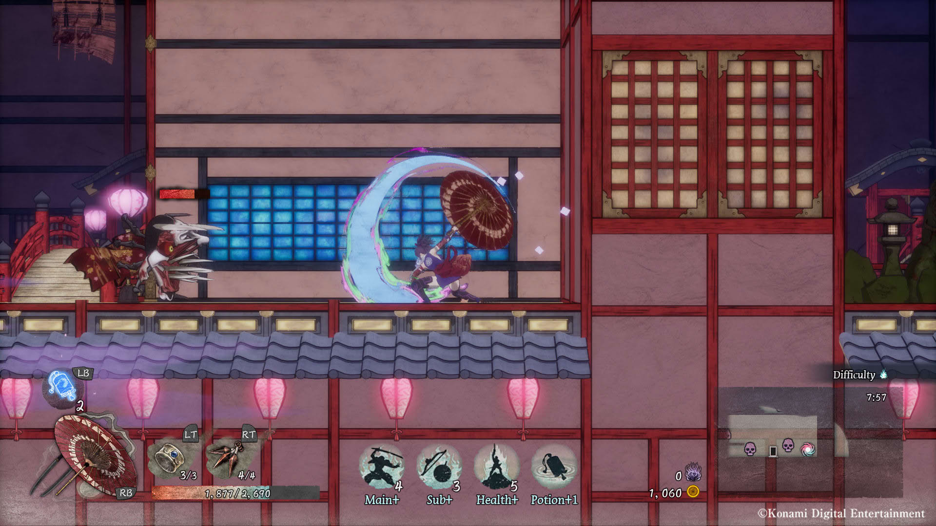 Screenshot for GetsuFumaDen: Undying Moon