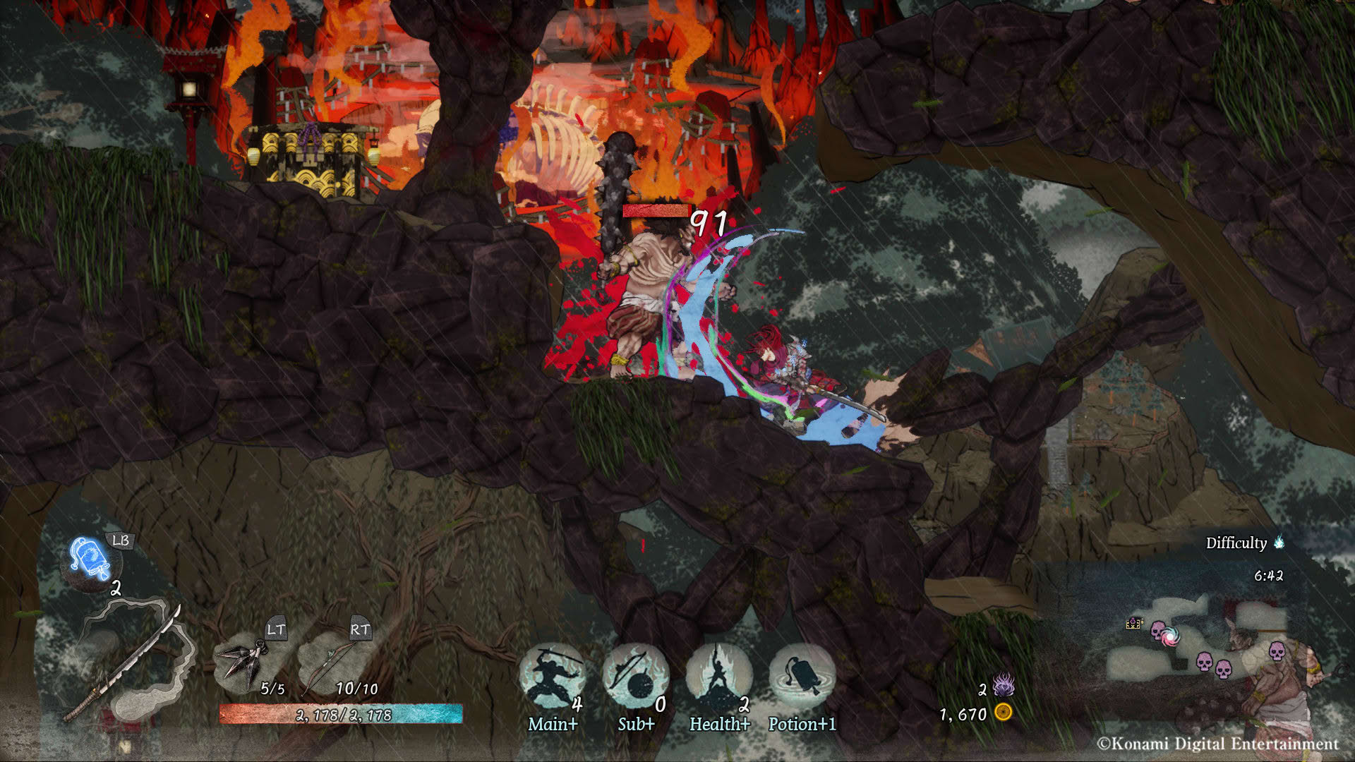 Screenshot for GetsuFumaDen: Undying Moon