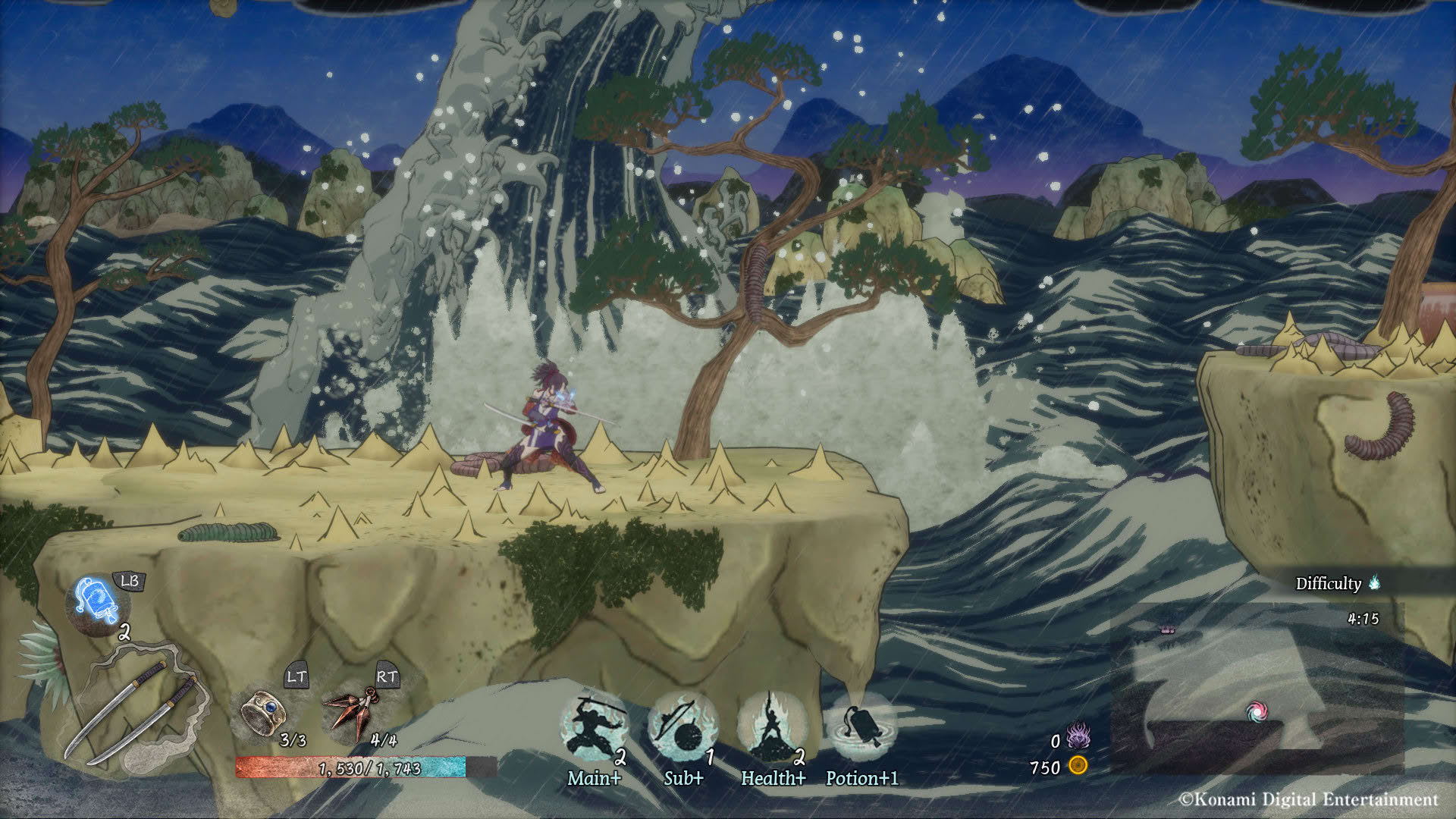 Screenshot for GetsuFumaDen: Undying Moon