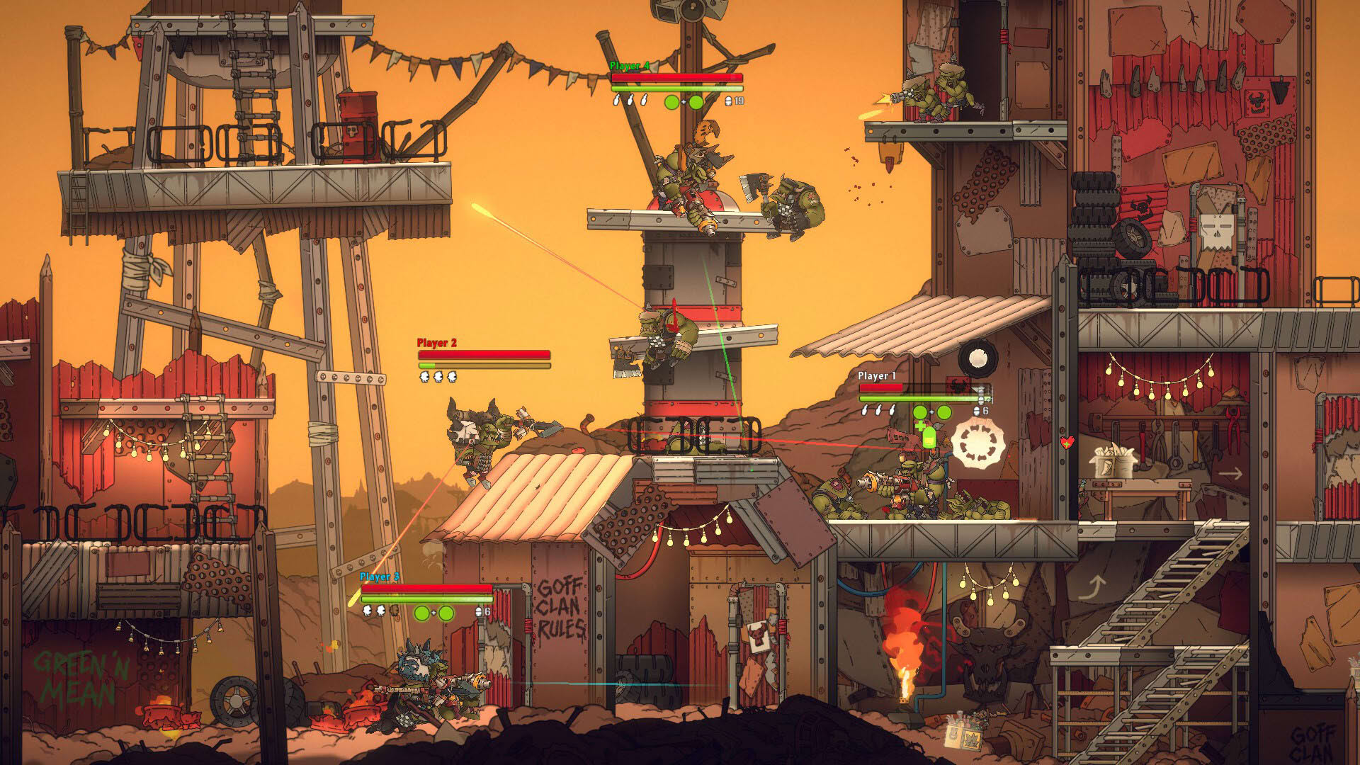 Screenshot for Warhammer 40,000: Shootas, Blood & Teef