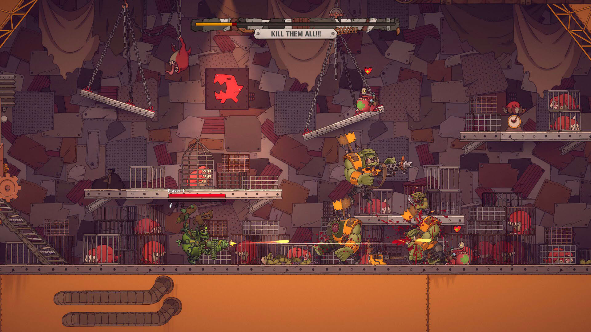 Screenshot for Warhammer 40,000: Shootas, Blood & Teef