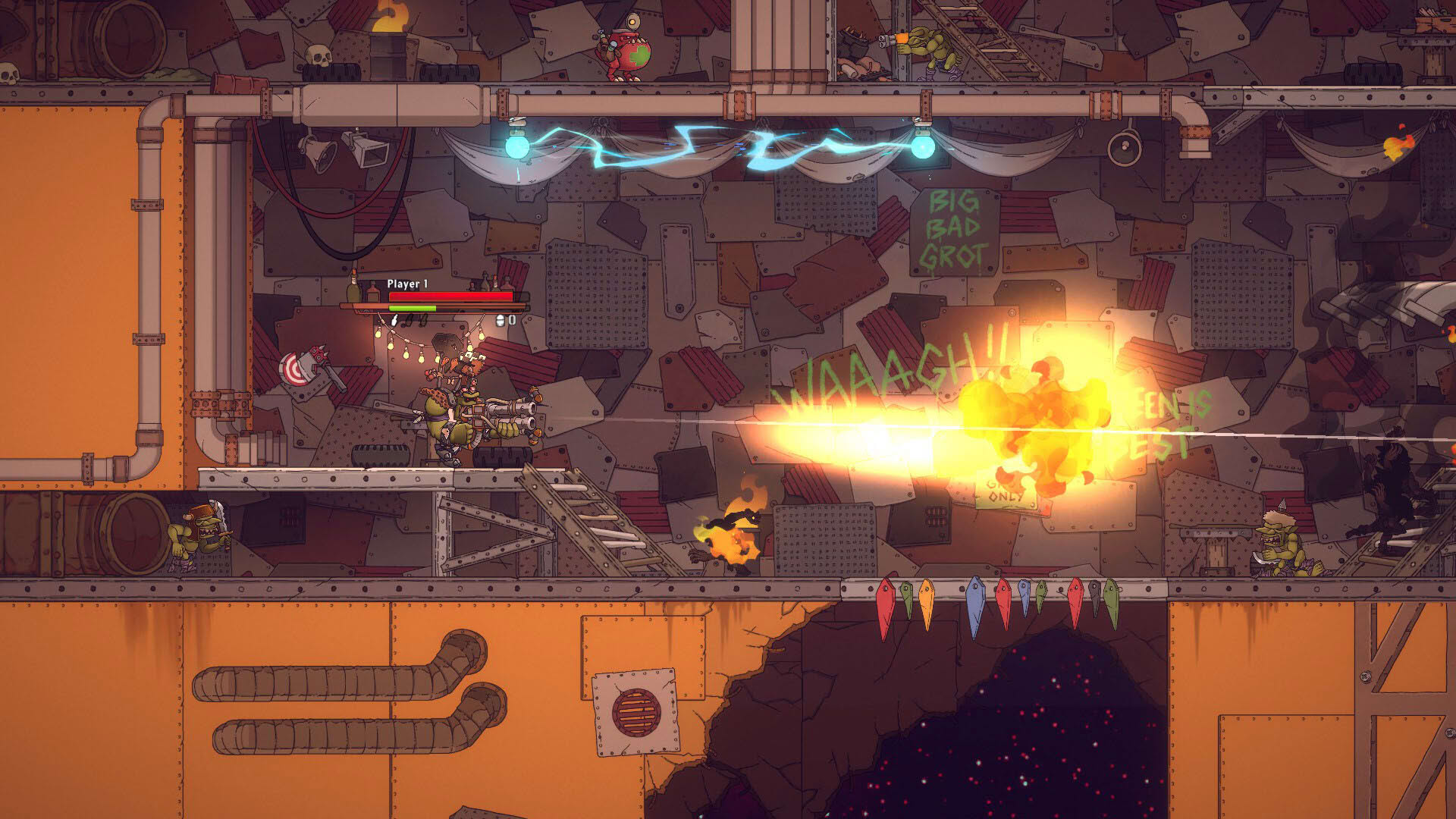 Screenshot for Warhammer 40,000: Shootas, Blood & Teef