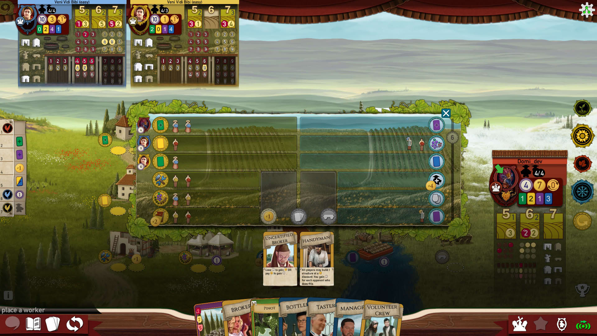 Screenshot for Viticulture Essential Edition
