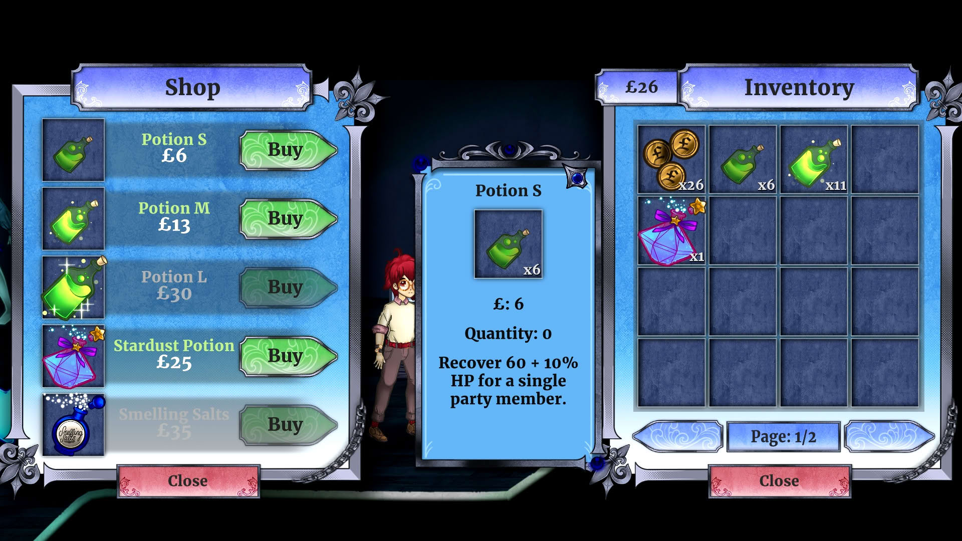 Screenshot for Pinku Kult: Hex Mortis