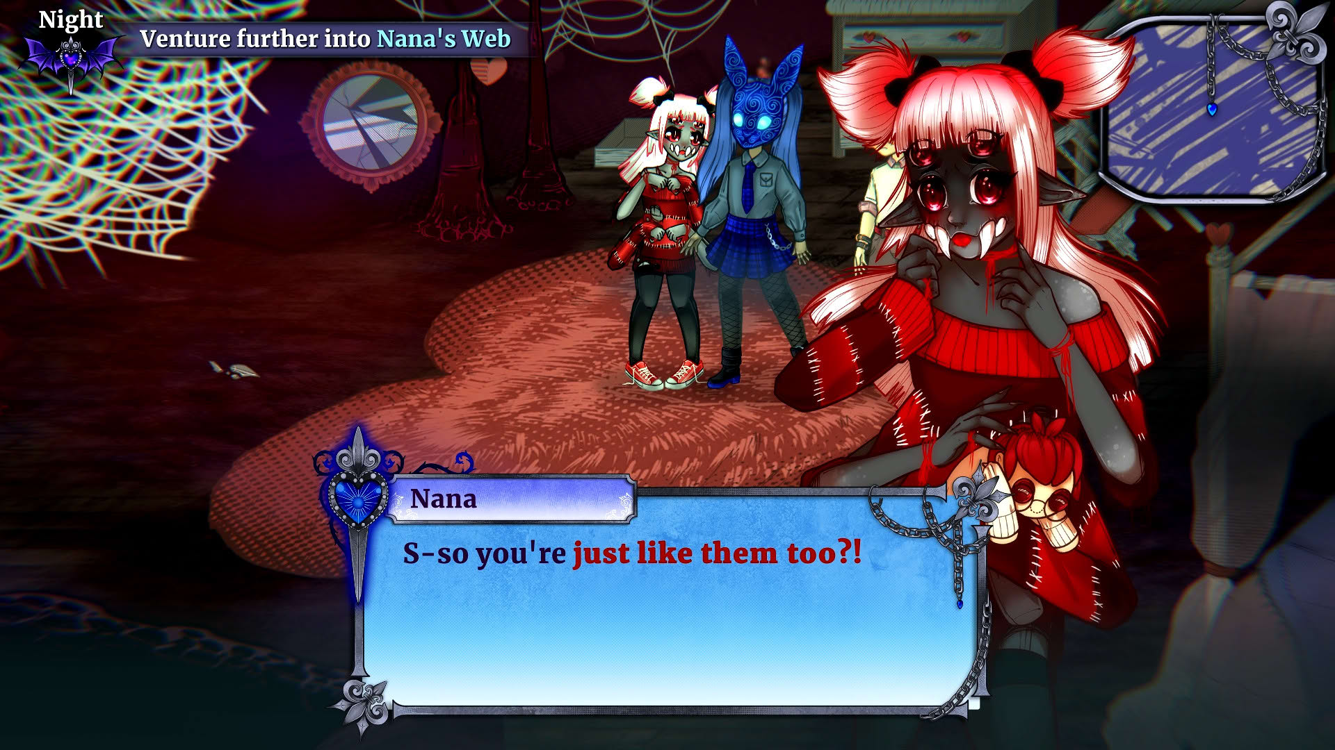 Screenshot for Pinku Kult: Hex Mortis