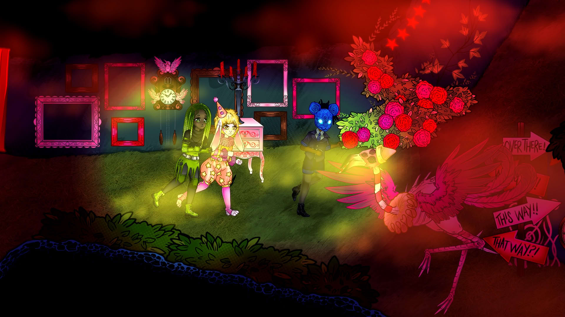 Screenshot for Pinku Kult: Hex Mortis