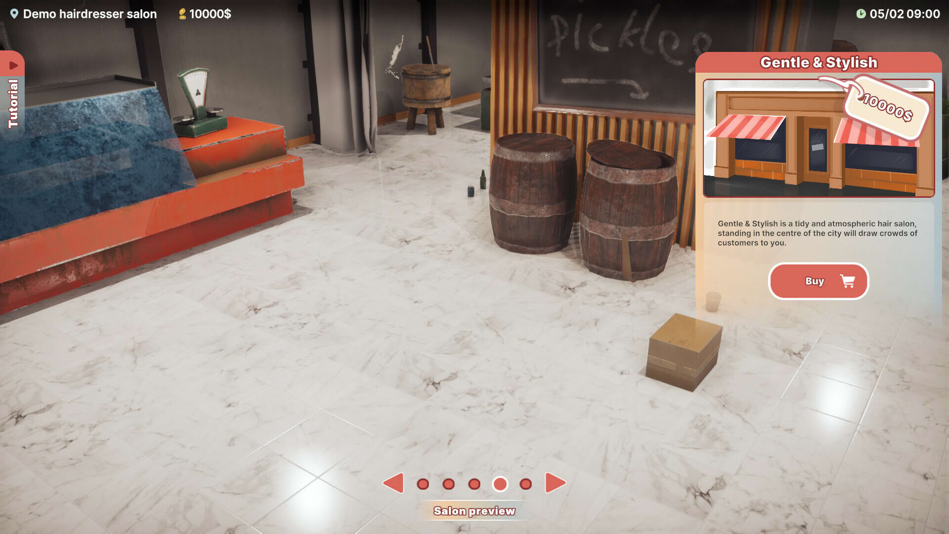 Screenshot for Hairdresser Simulator