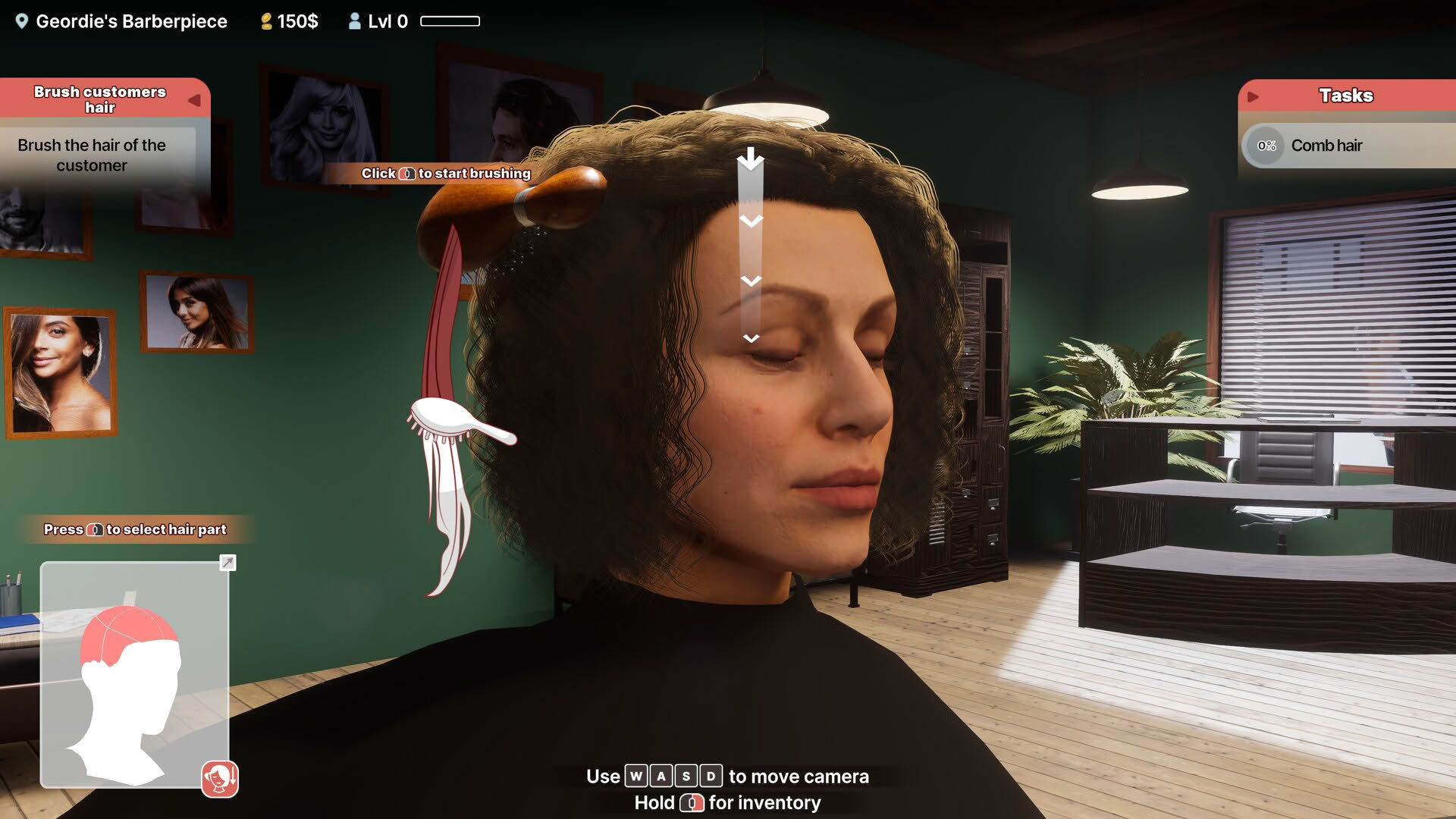 Screenshot for Hairdresser Simulator