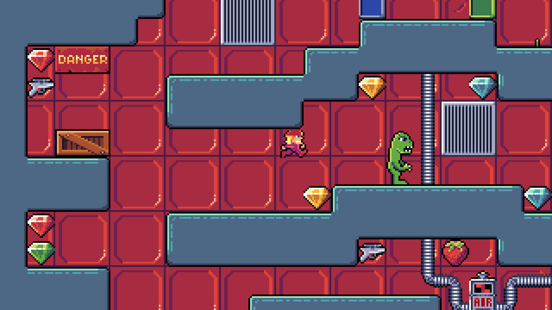 Screenshot for Crystal Caves HD