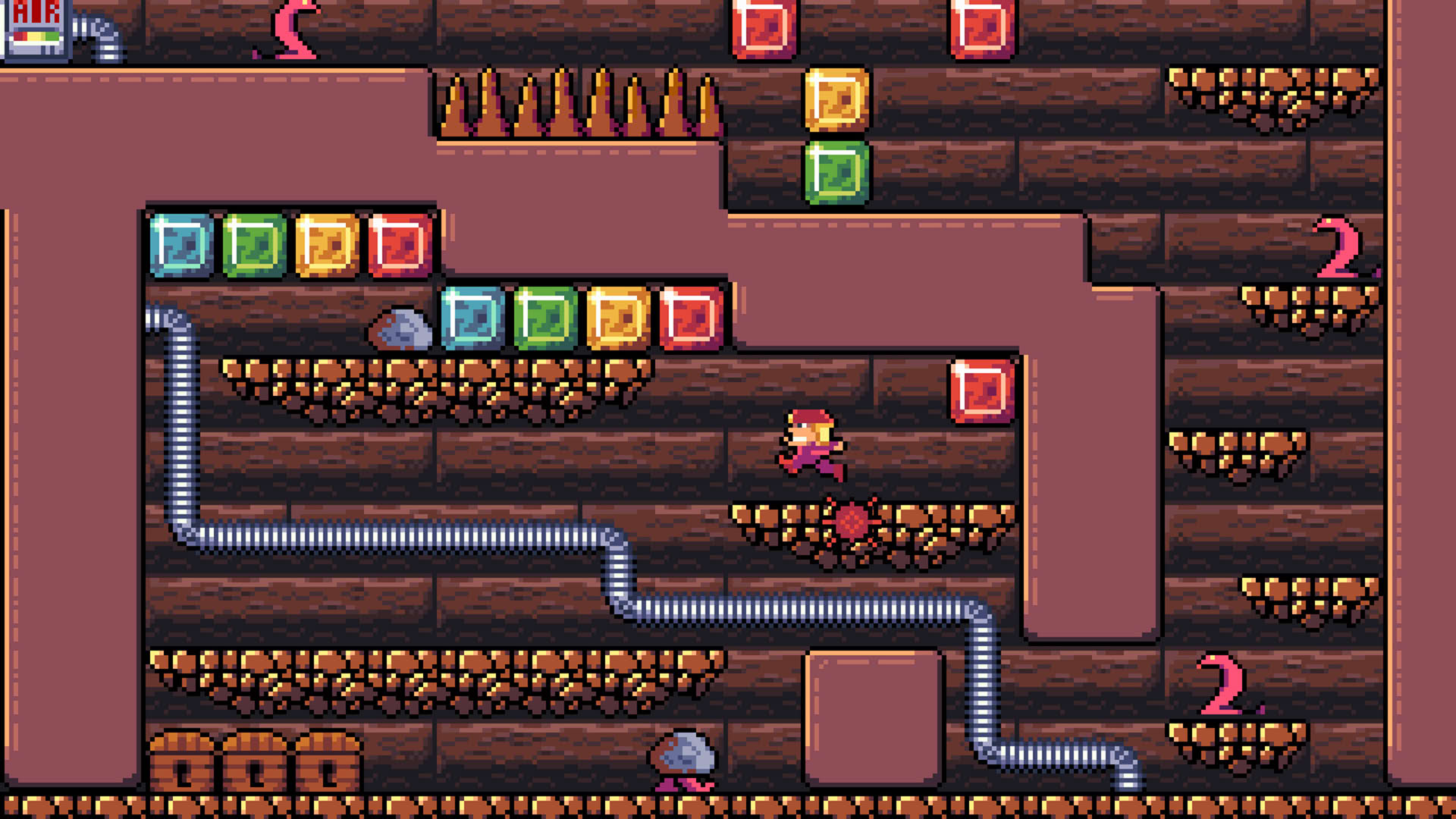 Screenshot for Crystal Caves HD
