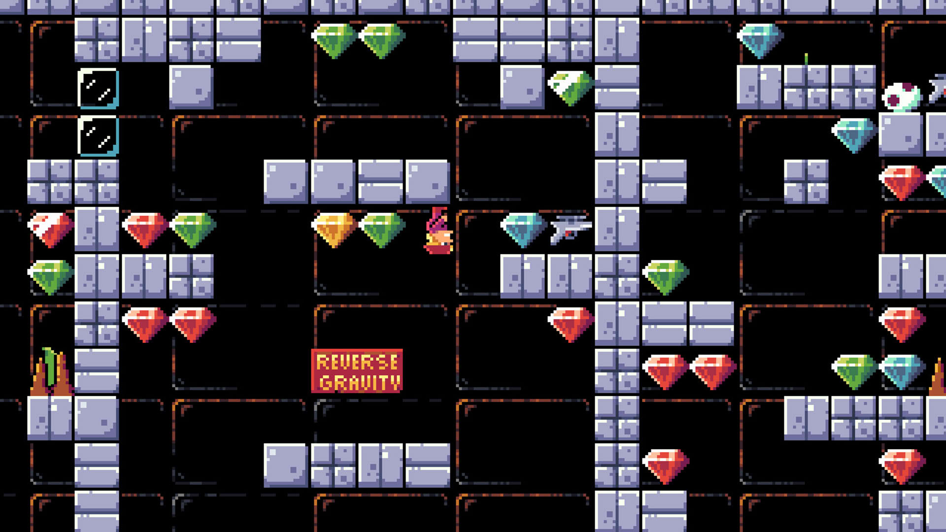 Screenshot for Crystal Caves HD