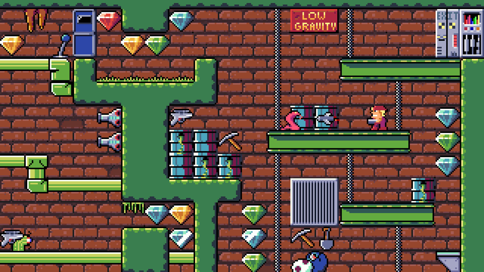 Screenshot for Crystal Caves HD