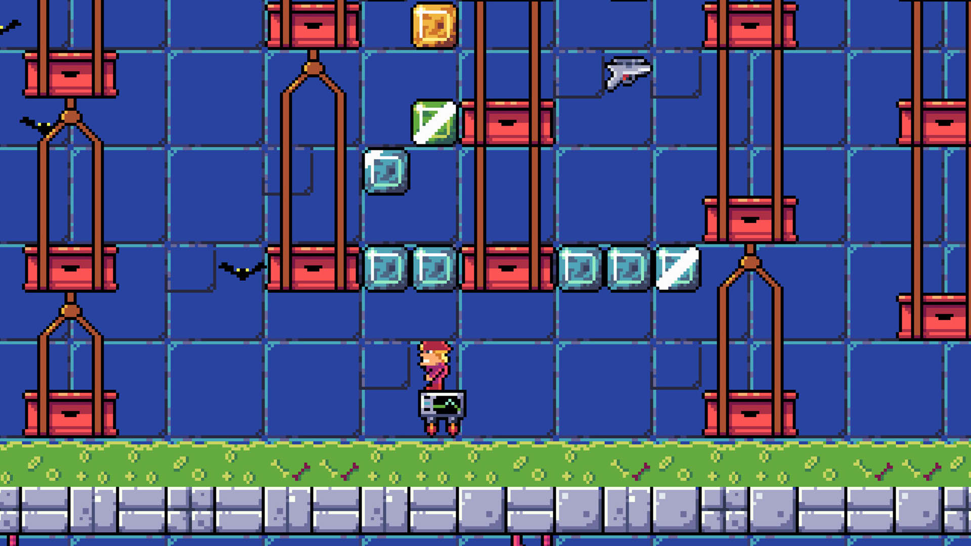 Screenshot for Crystal Caves HD